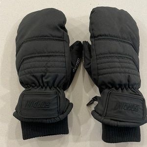 Gordini Black Mittens Youth Large